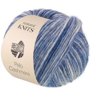 Lana Grossa PELO CASHMERE | 10-donker blauw/ruwe witte