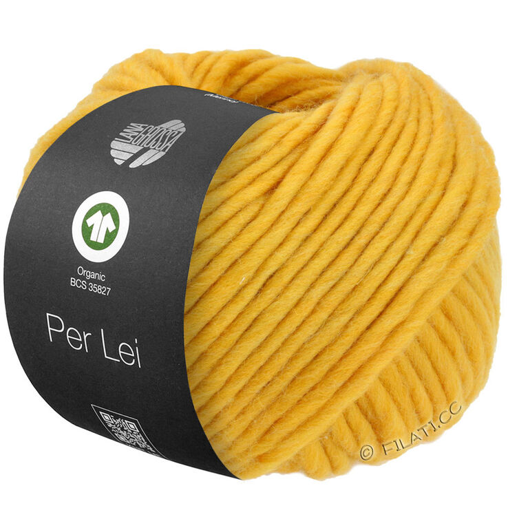 Lana Grossa PER LEI (GOTS) | 01-geel