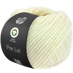 Lana Grossa PER LEI (GOTS) | 11-ruwe witte