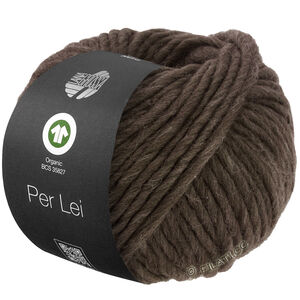 Lana Grossa PER LEI (GOTS) | 49-zwartbruin