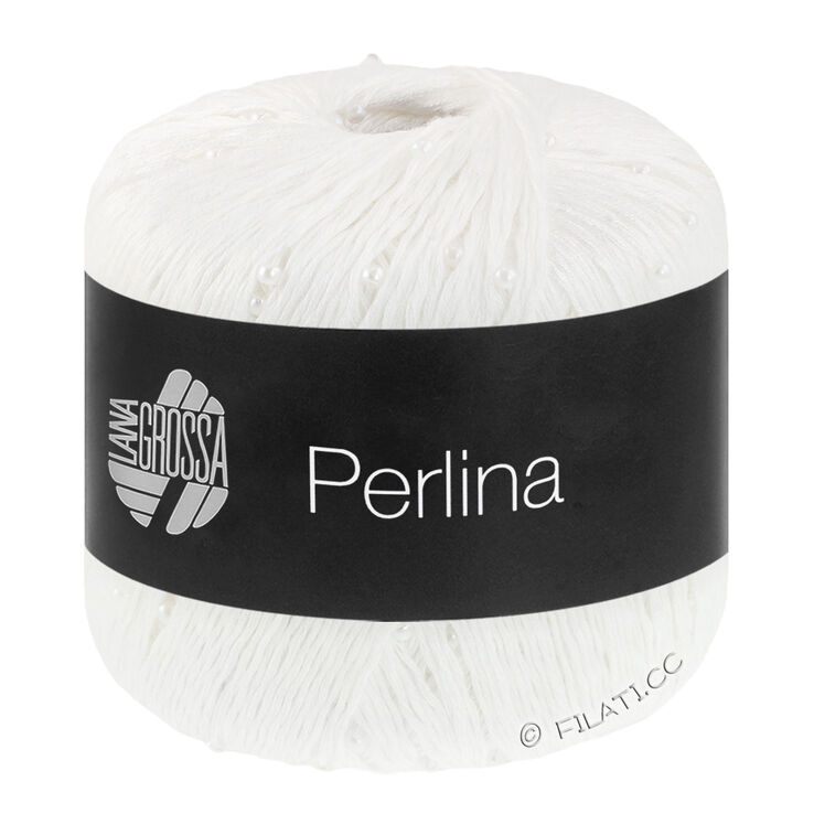 Lana Grossa PERLINA | 01-wit