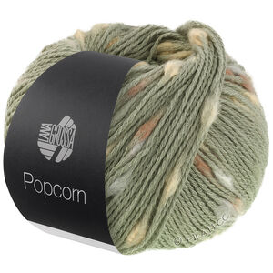 Lana Grossa POPCORN | 13-resedagroen/beige/kameel/noga