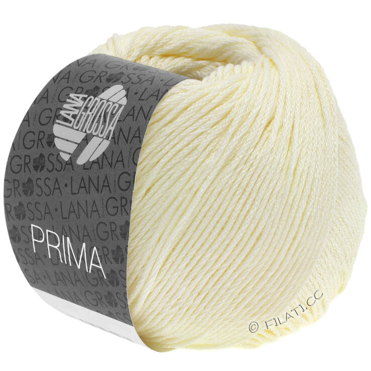 Lana Grossa PRIMA | 01-ruwe witte