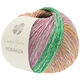 Lana Grossa ROMANZA (Linea Pura) | 02-pasteloranje/pastelsering/jade/turkoois/grijs blauw/grijs rood