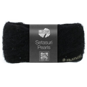 Lana Grossa SETASURI PEARLS | 216-zwart