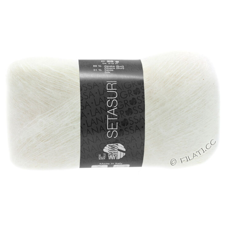 Lana Grossa SETASURI | 01-wit