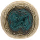 Lana Grossa SHADES OF ALPACA SILK | 306-petrol/grijs bruin/kaki/beige