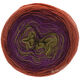 Lana Grossa SHADES OF ALPACA SILK | 313-grijs bruin/kaki/rood violet/donker rood/fictile rood