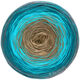 Lana Grossa SHADES OF COTTON | 110-grijs/petrol blauw/turkoois/beige