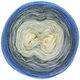 Lana Grossa SHADES OF MERINO COTTON | 408-ruwe witte/zilvergrijs/grijs/blauw