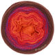 Lana Grossa SHADES OF MERINO COTTON | 411-oranje/vuurrood/cyclaam/braam