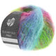 Lana Grossa SILKHAIR HAZE Print | 1205-lichtturkoois/blauw violet/cyclaam/geelgroen
