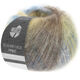 Lana Grossa SILKHAIR HAZE Print | 1216-grijs bruin/geel/rosé/petrol