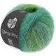 Lana Grossa SILKHAIR PRINT | 410-licht groen/grijs groen/turkoois/petrol
