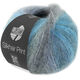 Lana Grossa SILKHAIR PRINT | 432-petrol/donker petrol/middelen grijs/muisgrijs/rook grijs
