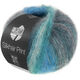 Lana Grossa SILKHAIR PRINT | 437-antraciet/turkoois blauw/petrol/witgrijs