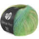 Lana Grossa SILKHAIR PRINT | 439-geelgroen/witgroen/olijf groen/turkoois