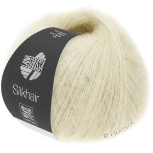 Lana Grossa SILKHAIR | 052-ruwe witte