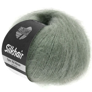 Lana Grossa SILKHAIR | 105-grijs groen