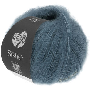 Lana Grossa SILKHAIR | 202-rook blauw