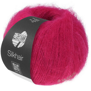 Lana Grossa SILKHAIR | 224-donkerfelroze