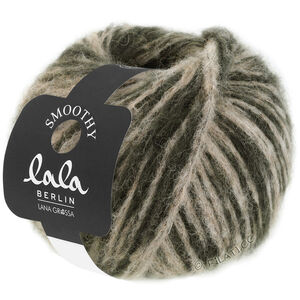 Lana Grossa SMOOTHY (lala BERLIN) | 11-antraciet/taupe