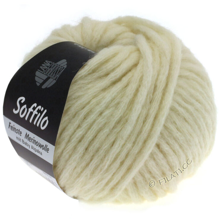 Lana Grossa SOFFILO | 01-ruwe witte
