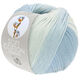 Lana Grossa SOFT COTTON Dégradé | 108-ecru/pastelblauw/licht blauw