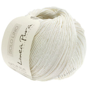 Lana Grossa SOLO LINO (Linea Pura) | 01-wit