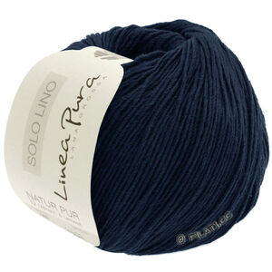 Lana Grossa SOLO LINO (Linea Pura) | 12-nacht blauw