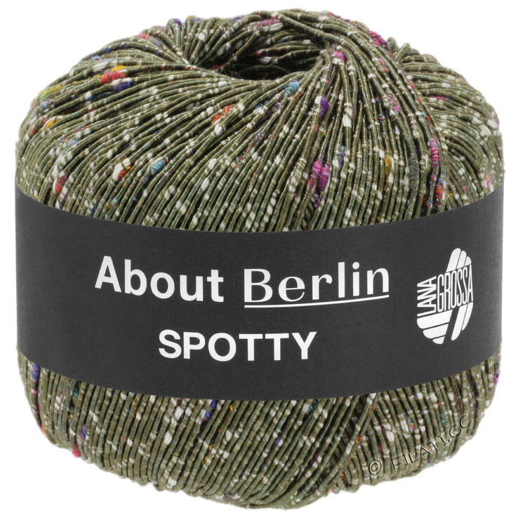Lana Grossa SPOTTY (ABOUT BERLIN) | 01-kaki Gekleurd