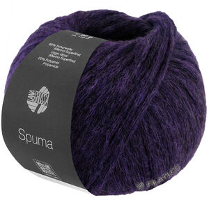 Lana Grossa SPUMA | 19-zwartviolet