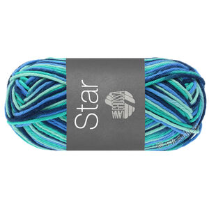 Lana Grossa STAR Print | 338-zachtgroen/jade/hemelsblauw/blauw