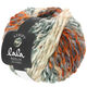 Lana Grossa STRIPY (lala BERLIN) | 01-wit/grijs/roest/oranje/donker grijs