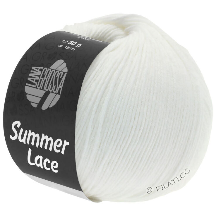 Lana Grossa SUMMER LACE | 01-wit