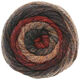 Lana Grossa SUPER COLOR | 107-noga/donker rood/grijs bruin/mokka