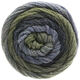 Lana Grossa SUPER COLOR | 115-licht jeans/donkerjeans/resedagroen/donker grijs
