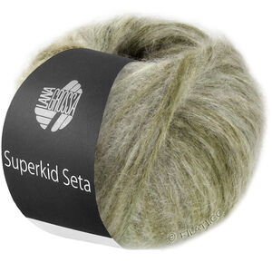 Lana Grossa SUPERKID SETA | 108-grijs groen/olijf groen/resedagroen