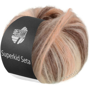 Lana Grossa SUPERKID SETA | 110-licht beige/perzik/zalm/grijs bruin