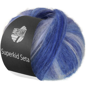 Lana Grossa SUPERKID SETA | 112-zachtblauw/hemelsblauw/inkt blauw/saffierblauw