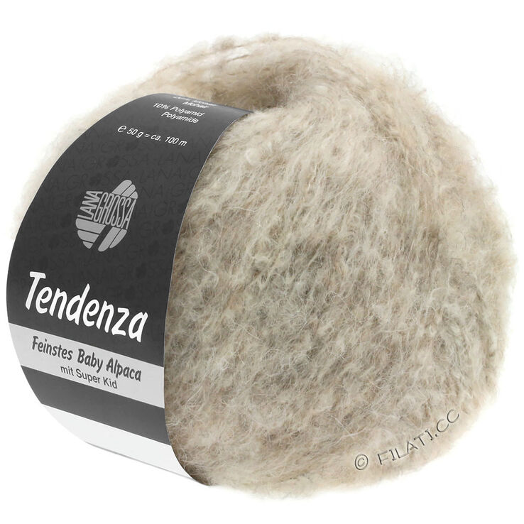 Lana Grossa TENDENZA | 001-beige/natuur