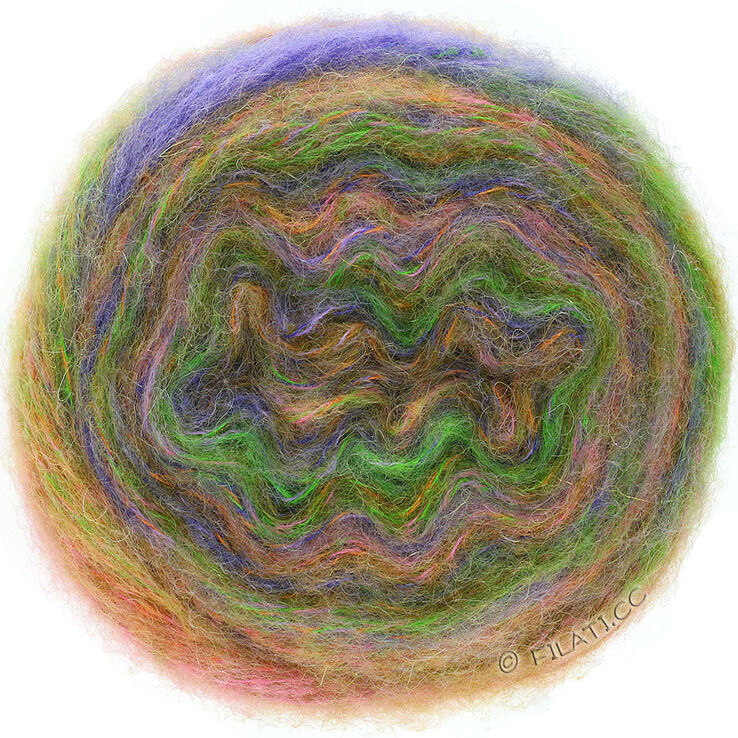 Lana Grossa TUTTI | 01-oranje/sering/geelgroen/rose/violet