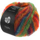 Lana Grossa TWIN 50g | 202-licht groen/donker groen/rood/oranje/donker rood/donker bruin