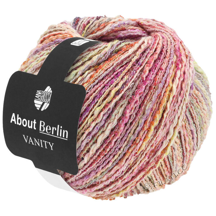 Lana Grossa VANITY (ABOUT BERLIN) | 01-rose/sering/grijs groen Gekleurd