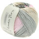 Lana Grossa WAKAME Uni/Print (Linea Pura) | 108-natuur/rosé/grijs beige