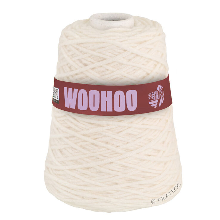 Lana Grossa WOOHOO 200g | 01-ruwe witte