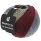 Lana Grossa MEILENWEIT 100g Yak Colorblock (ABOUT BERLIN) | 632-donker grijs/licht grijs/violet/roodbruin/taupe gemêleerd