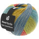 Lana Grossa MEILENWEIT 100g Yak Colorblock (ABOUT BERLIN) | 635-roest/felroze/mosterd/petrol/jade gemêleerd