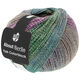 Lana Grossa MEILENWEIT 100g Yak Colorblock (ABOUT BERLIN) | 643-muntgrijs/grijs blauw/grijs roze/foksia/grijs groen gemêleerd