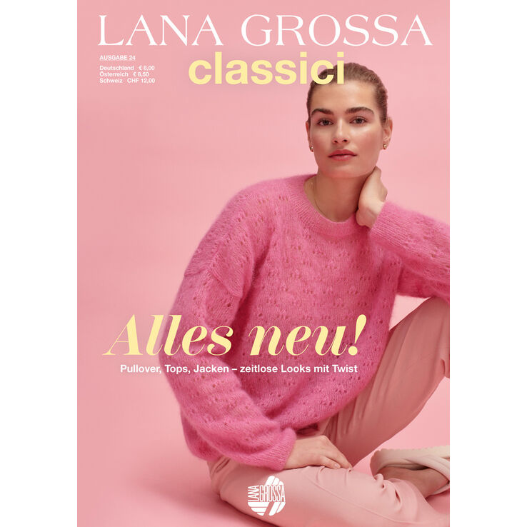 Classici No. 24 - Tijdschrift (DE) + Breibeschrijvingen (NL) van Lana Grossa